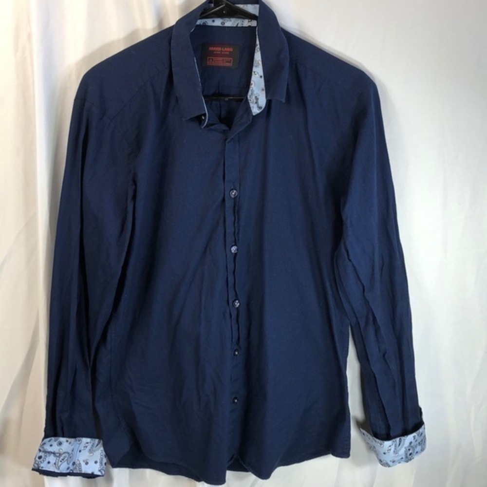 Jared Lang Men's Flip Cuff Button Size Size Medium